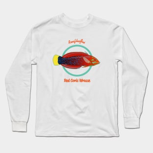 Red Coris Wrasse Long Sleeve T-Shirt